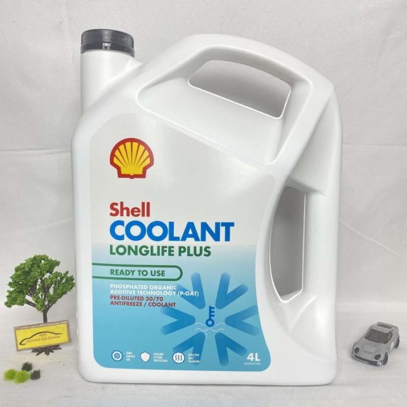 Jual Coolant Long Life Plus Shell 4l - Air Radiator Shell Antifreeze 30 ...