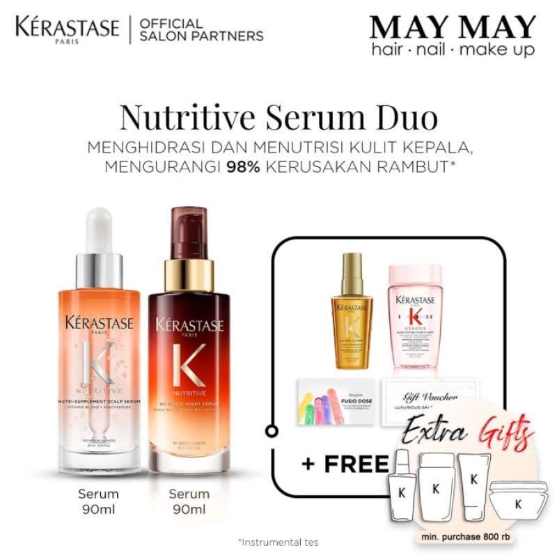 Jual Kerastase Nutritive Dry Hair & Scalp Serum Superfood Duorambut