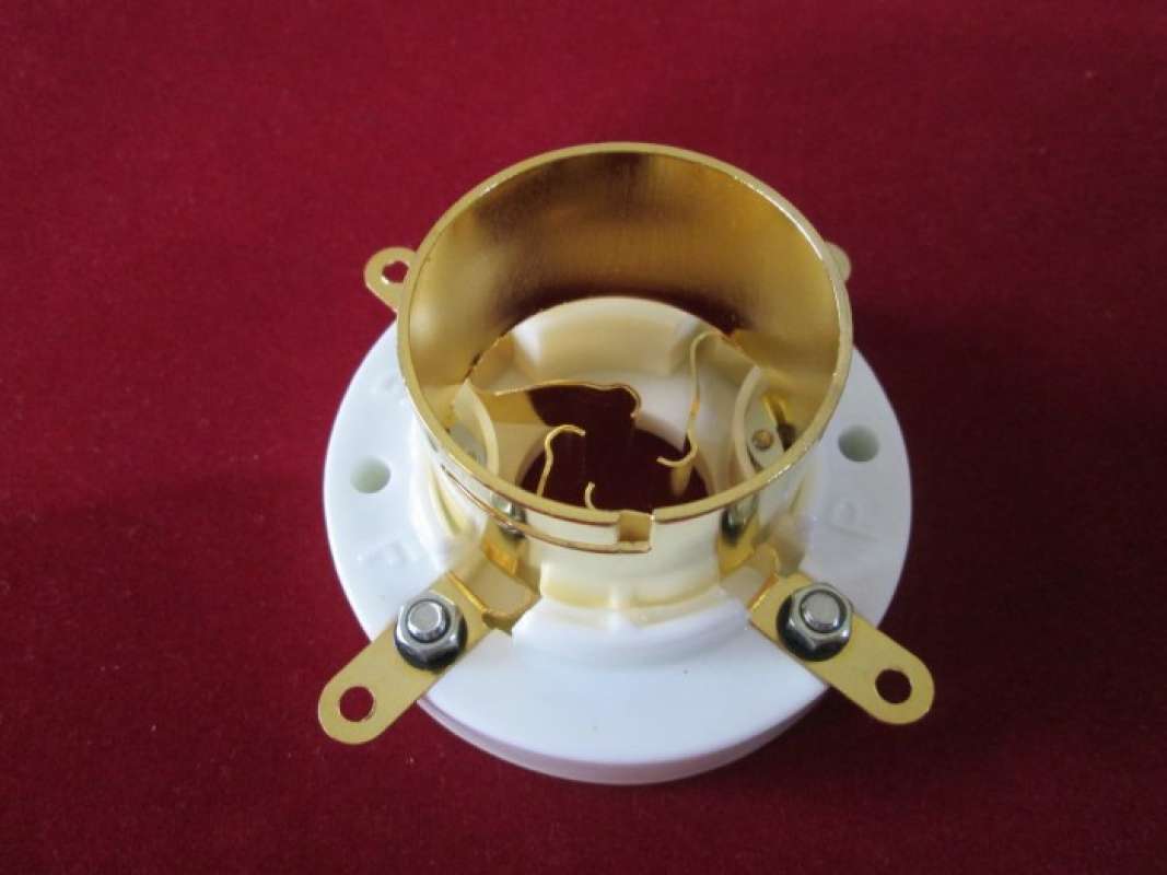 Promo Gold Plated Chassis Socket 4 Pins For 300b Fu5 845 211 805 810 ...