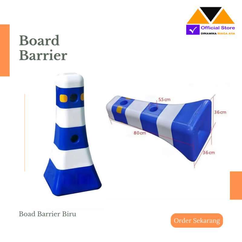 Jual Board Barrier Pembatas Jalan Standing Road Barrier - 1 Set Lengkap ...