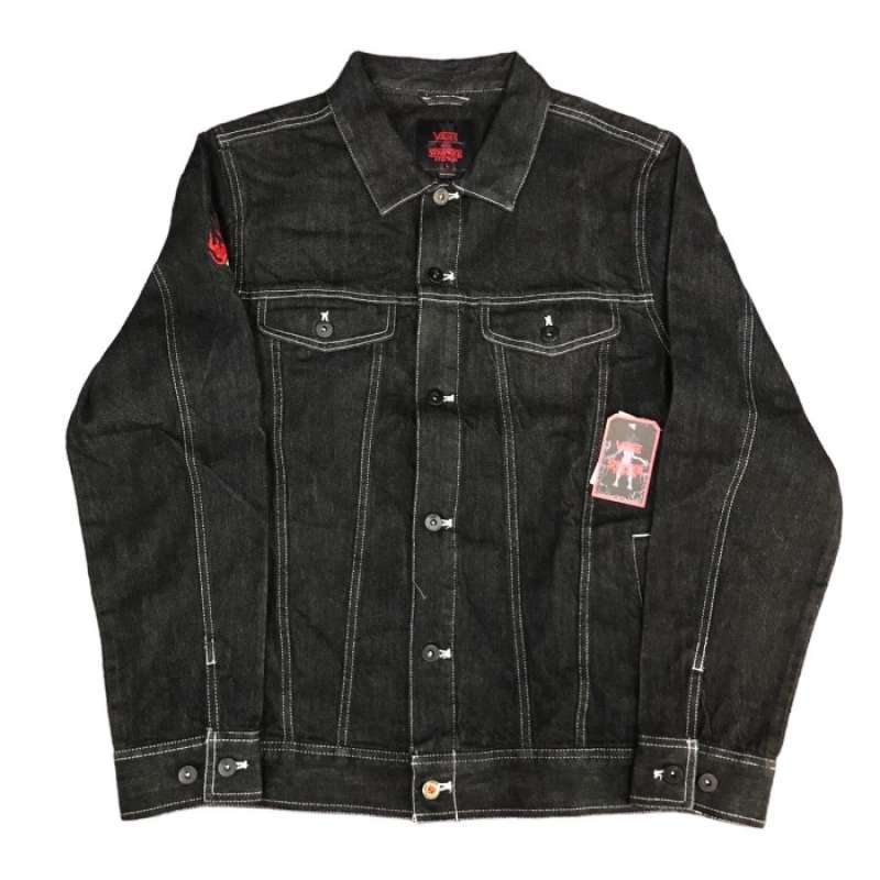 Jaket vans off the wall merah online