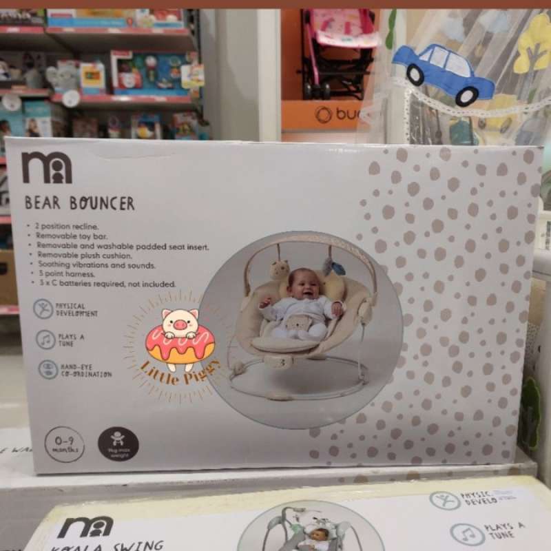Bear baby bouncer cheap