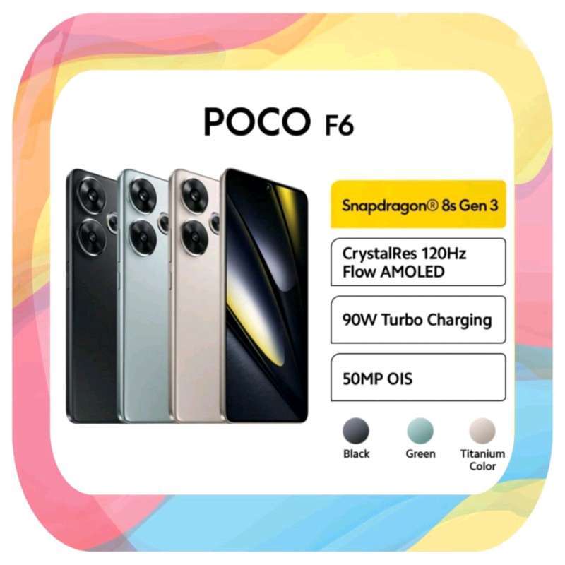 Xiaomi Poco F6 グローバル版 8/256 Green グリーン POCO F6 / Green
