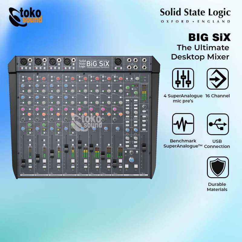 Solid State Logic SiX / SSL SiX アナログミキサー（Solid