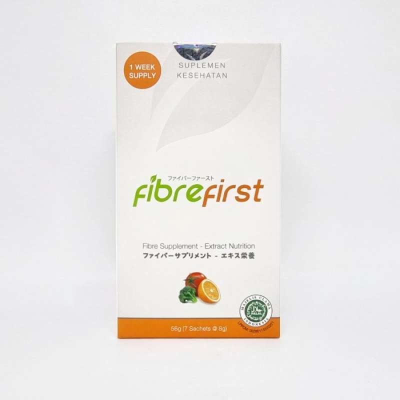 Promo Fibre First 7 Sachet 56 Grams 1 Week Supply Fiber Fibrefirst 15 ...
