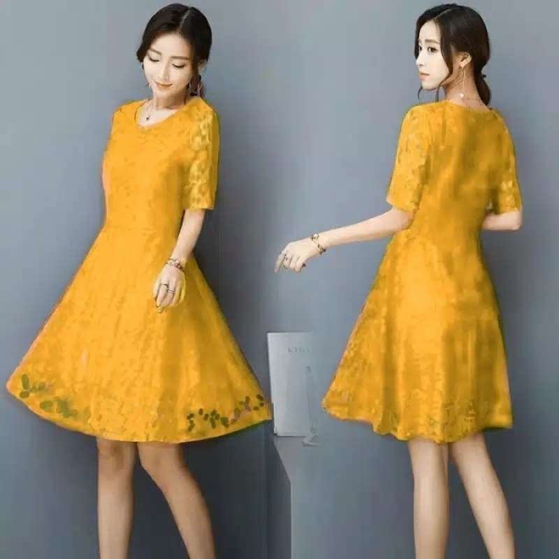 Jual Model Dress Brokat Modern Untuk Pesta Model Premium Terbaru Harga Murah November 2024