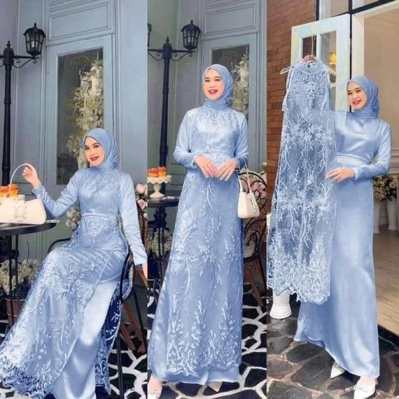 Jual Dress Bridesmaid Muslim Model Premium Terbaru Harga Murah November 2024