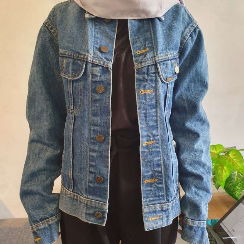Jaket jeans lee hotsell