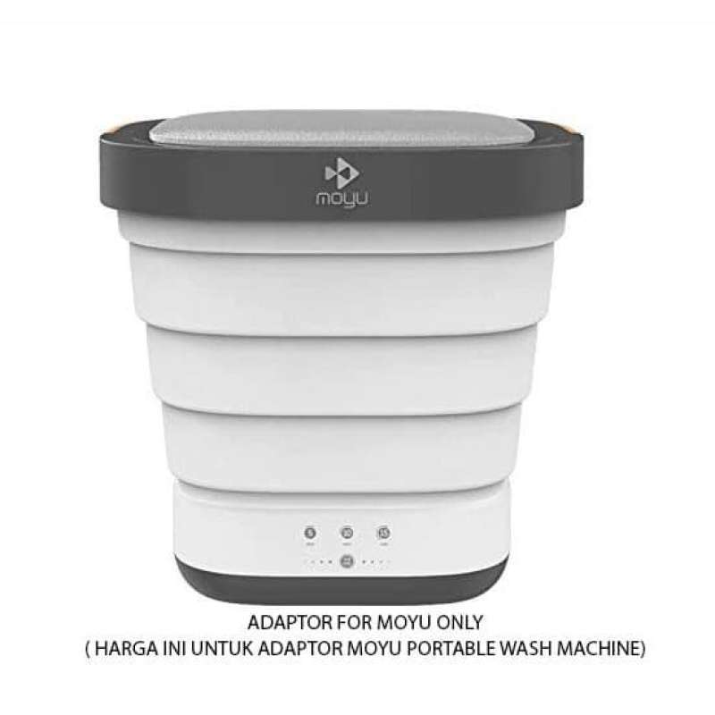Promo Moyu Portable Folding Washing Machine Adaptor Diskon 23 Di