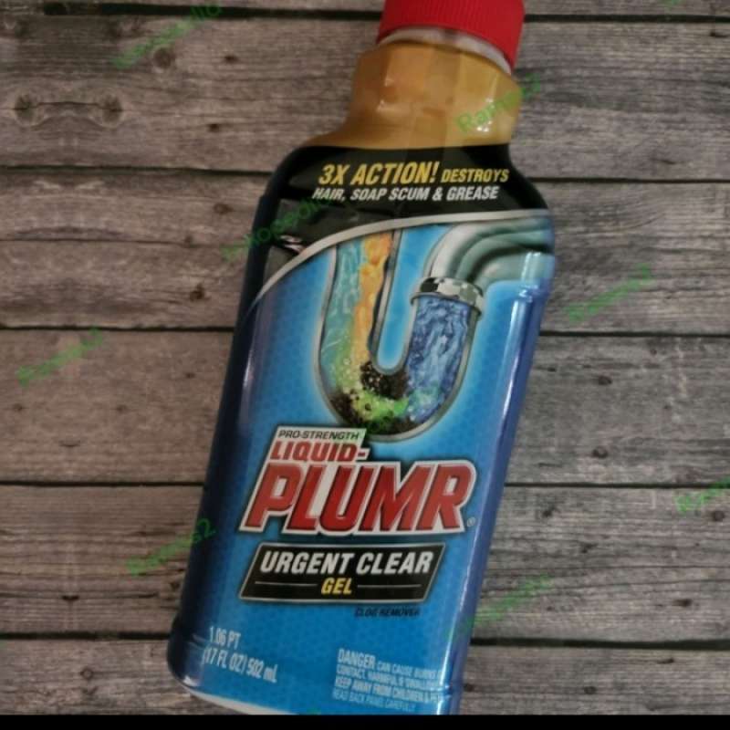 Promo Clorox Liquid Plumr Urgent Clear Declogger Deklogger Saluran Pipe