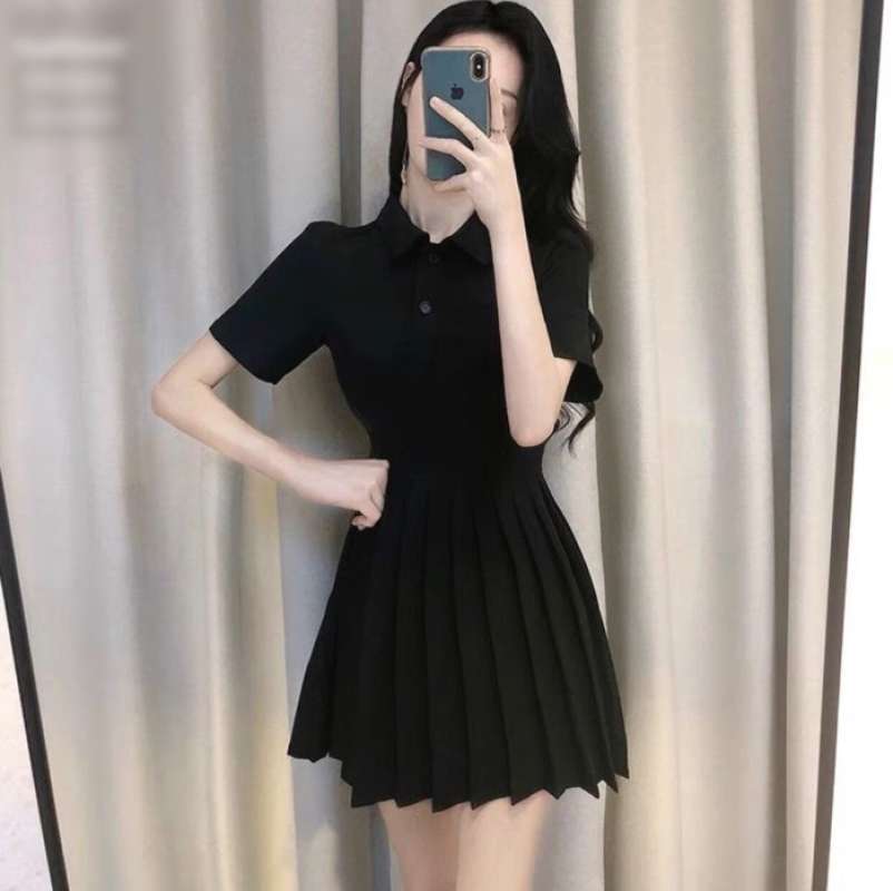 Korean polo dress deals