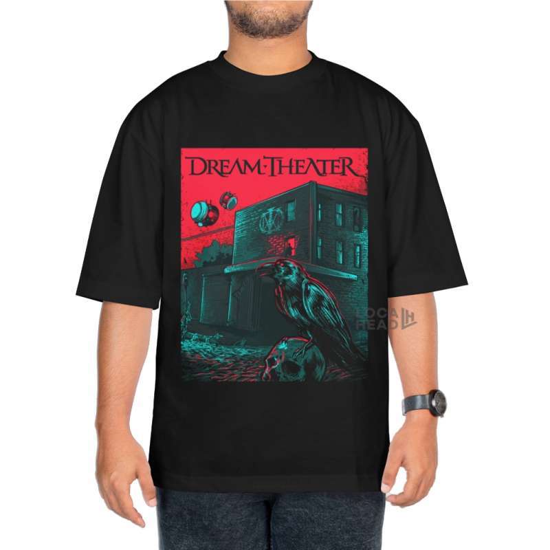 Promo Locahead Kaos Band Dream Theater Art Hitam L Diskon 66