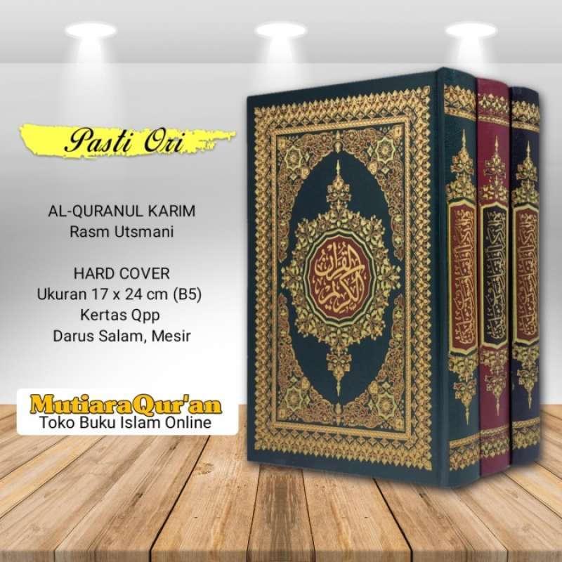 Promo Mushaf Al-quran Utsmani Cetakan Mesir, Darus Salam B5 Diskon 23%