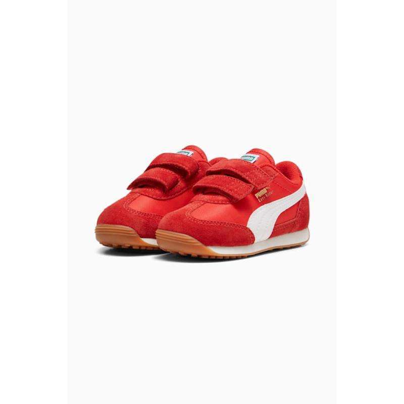 Puma Baby Easy Rider Vintage V Inf Red White Shoes (39970901)