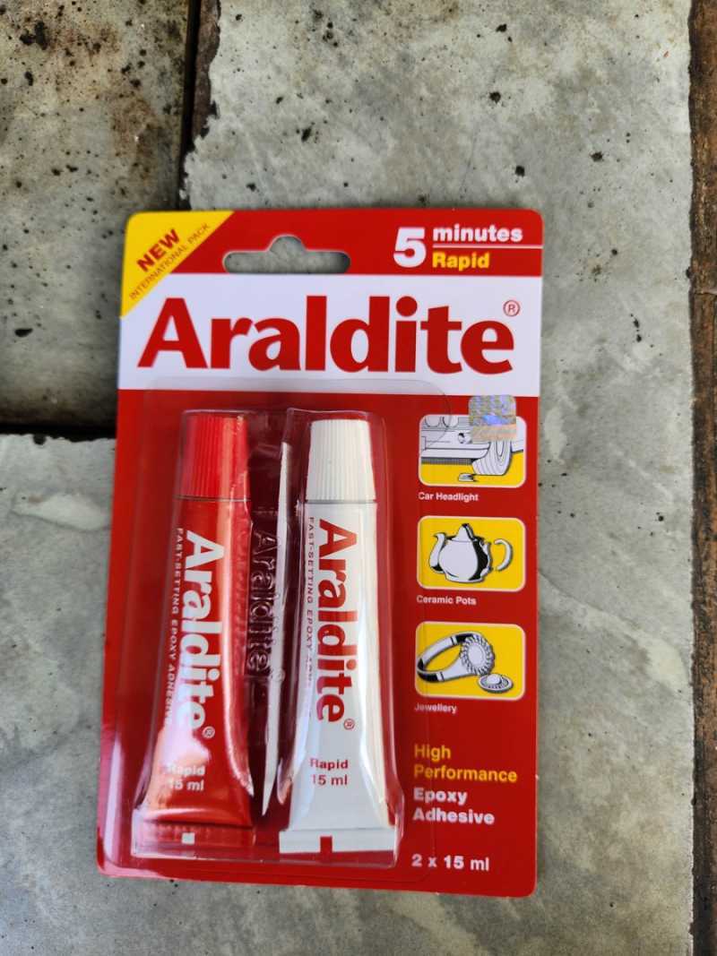 Promo Araldite 5 Minute Merah Epoxy Adhesive Diskon 15 Di Seller