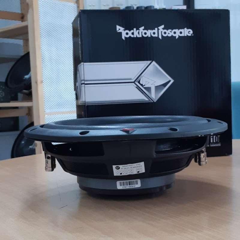 Rockford Fosgate R2SD4-10 10" Shallow Mount Subwoofer – 400W Max, 200W RMS – Dual 4-Ohm
