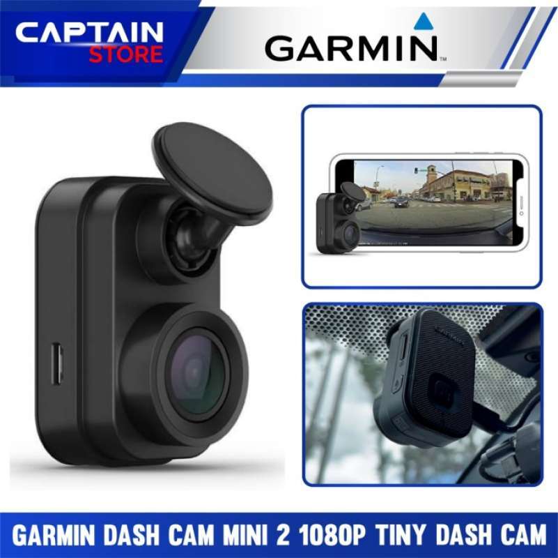 Promo Garmin Dash Cam Mini 2 1080p Tiny Dash Cam With A 140-degree ...