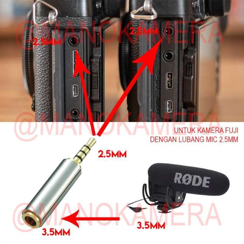 Jual Jack Audio To Adapter Converter Mic Fuji Colokan