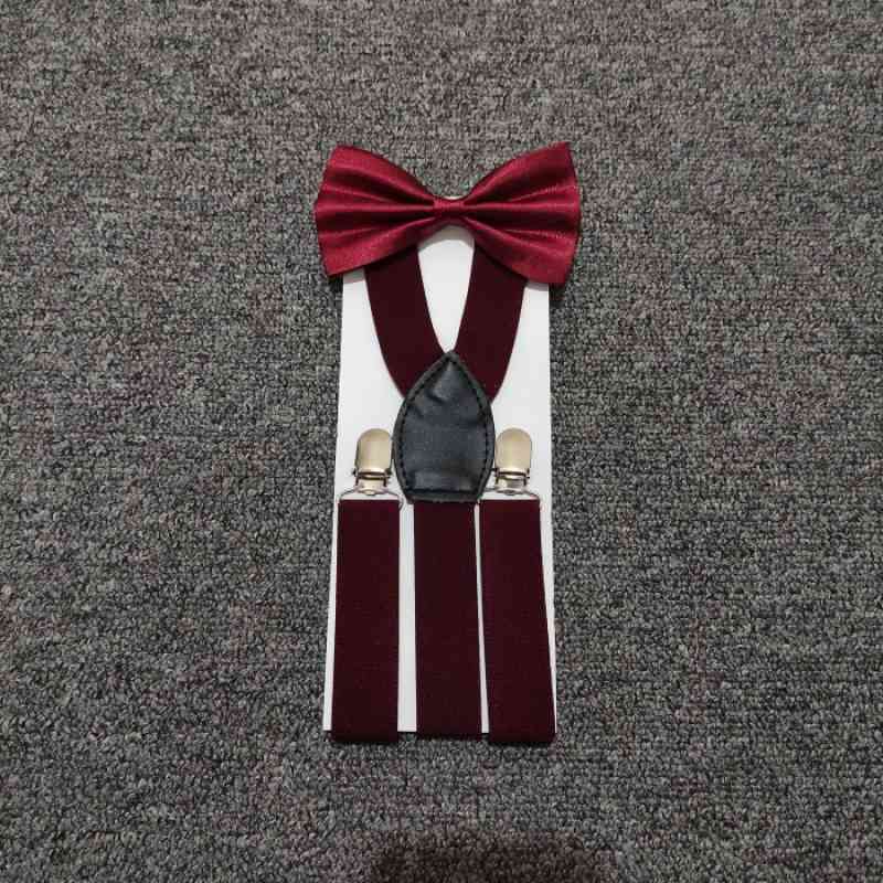 Jual Paket Suspender Dan Dasi Kupu Kupu Pria Wanita Remaja Dewasa