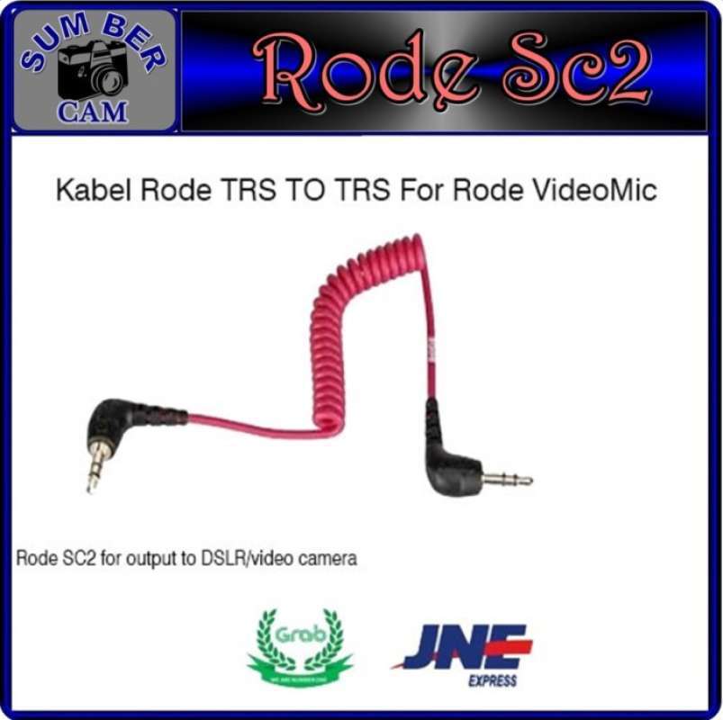 Jual Rode Sc2 Kabel Rode Trs To Trs For Rode Videomic Go / Rode Micro ...