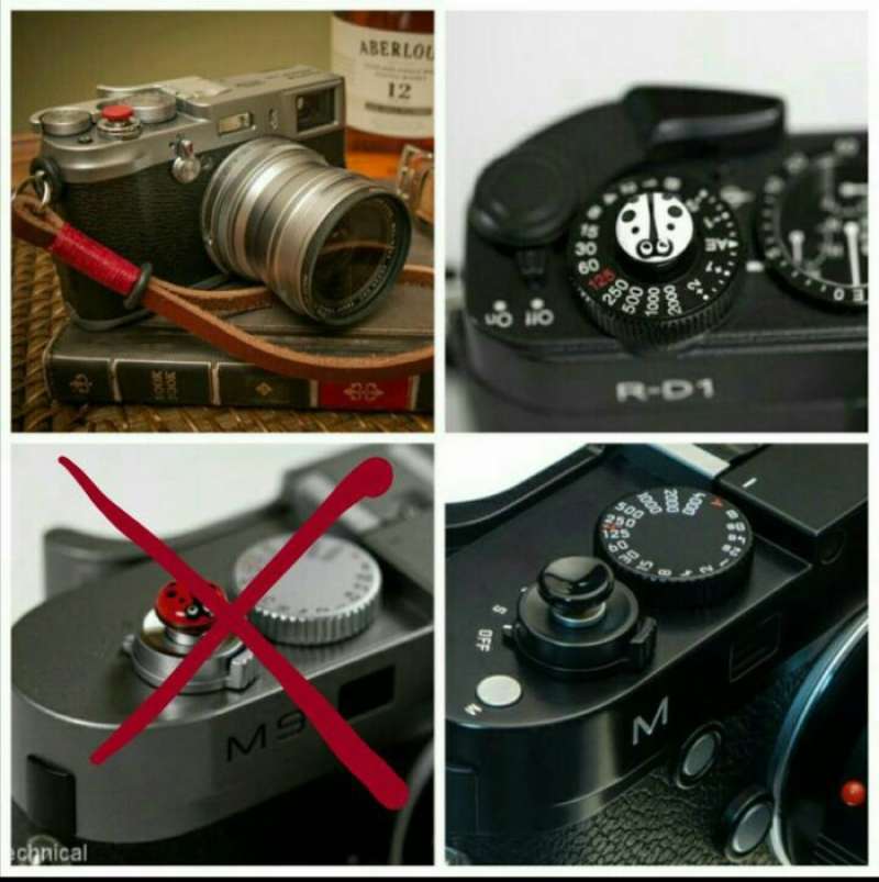 Jual Fuji Fujifilm Soft Shutter Release Button Merk Match Technical Di Seller Circlet