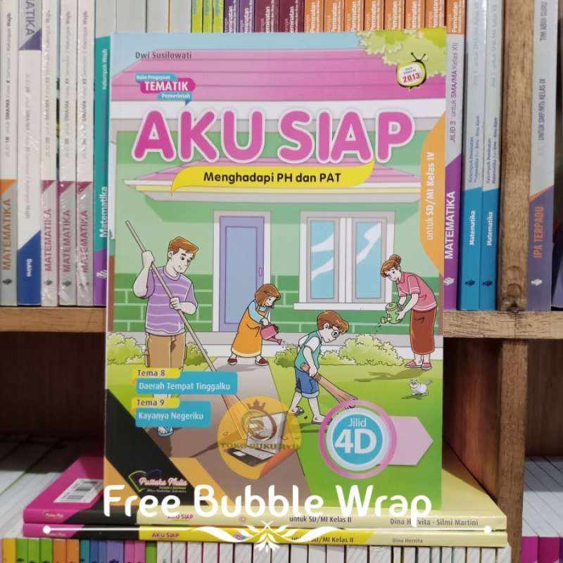Promo Ori Buku Tematik Aku Siap 4d Kelas 4 Sd K13 Pustaka Mulia Diskon ...