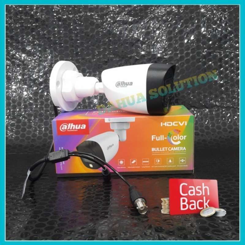 Promo Camera Cctv Color 5mp Hfw1500cmp-il-a Smart Dual Illuminator ...