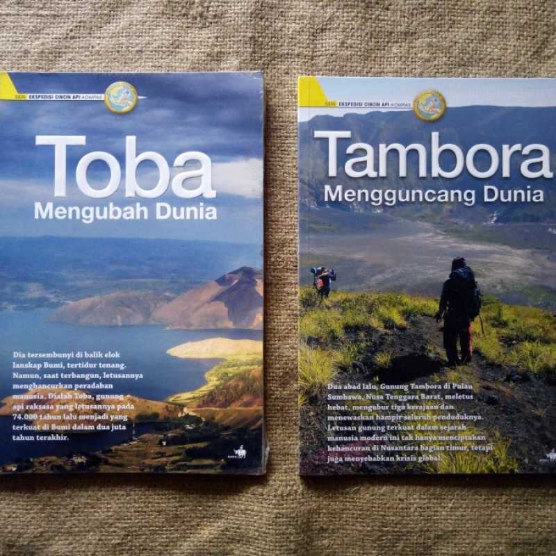 Api Toba Jual Seri Ekspedisi Cincin Api Kompas: Tambora Dan Toba Di Seller Rumix ...