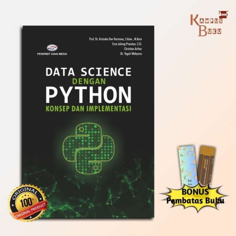 Jual Buku Data Science Dengan Python : Konsep Dan Implementasi Di ...