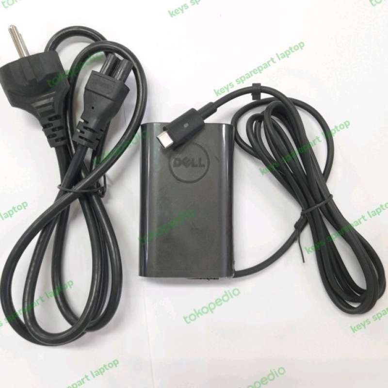45W USB-C Charger For Dell XPS 13 & More - 15V/3A 20V/2.25A Output, 5-Year Warranty, Compatible With Laptops & Tablets