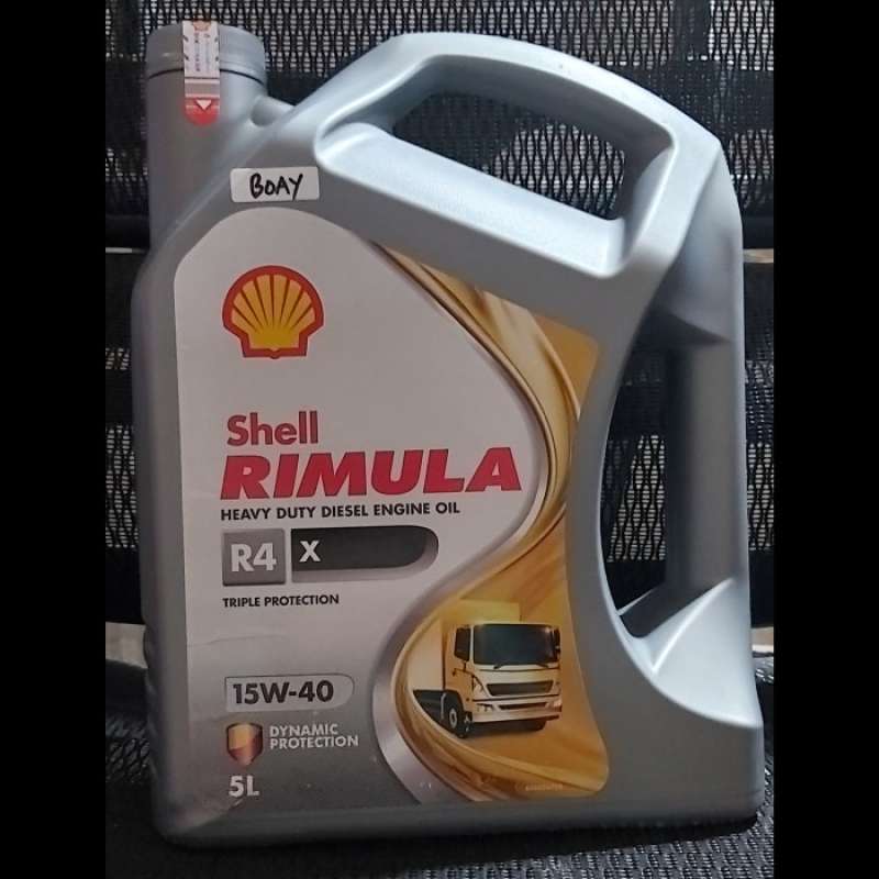 Promo Shell Rimula R4 X 15w-40 Heavy Duty Diesel Engine Oil 5l Diskon ...