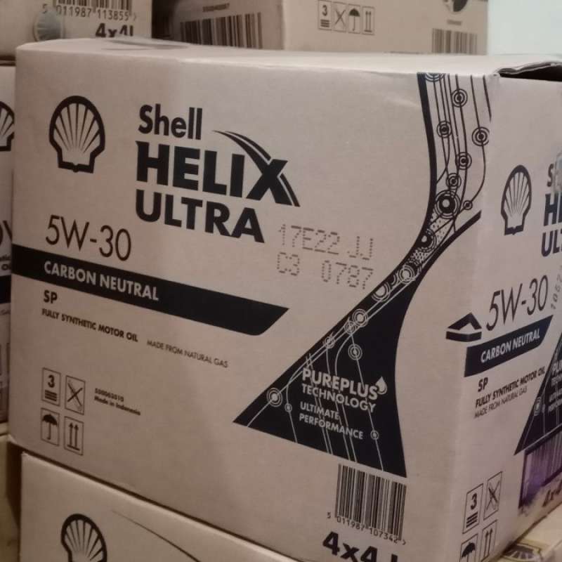 Promo Oli Shell Ultra 5w-30 Kemasan Dus Isi 4 Galon Diskon 23% Di ...
