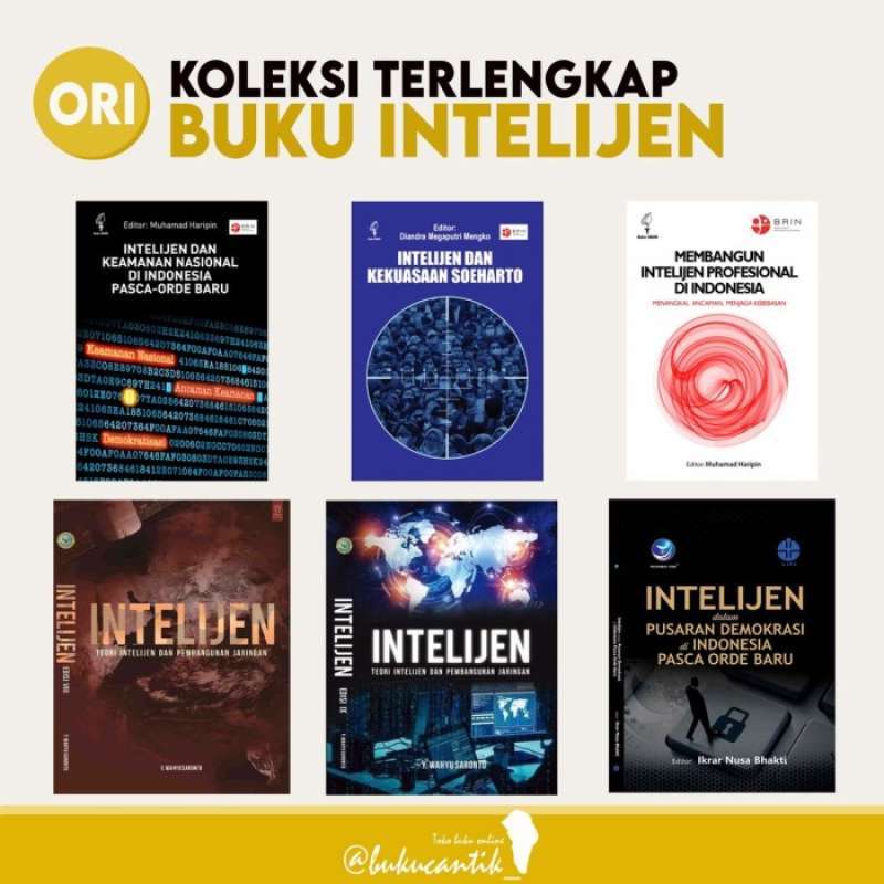 Inteljen Jual Koleksi Lengkap Buku Intelijen Buku Intelejen Negara Keamaan ...