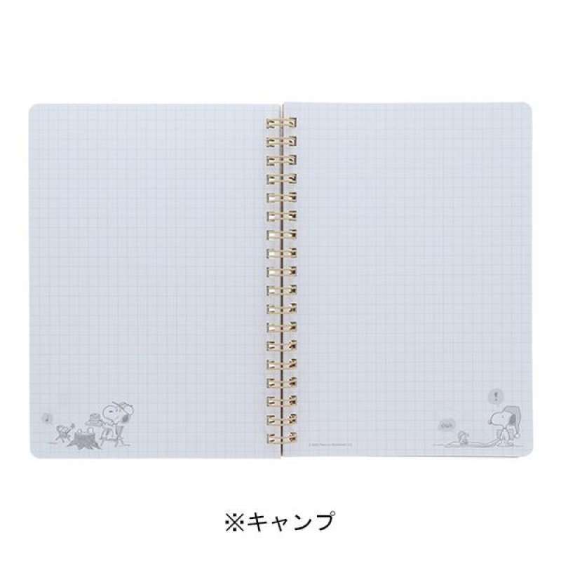 Jual Notebook B6 Peanuts Snoopy Camping Color Play 60 Sheets Limited ...