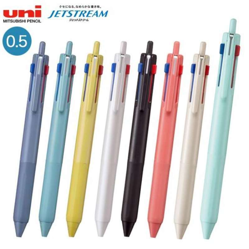 Jual Uni Jetstream Multi 3 Color Ballpoint Pen 0.5mm 0.7mm Sxe3-507 - 0 ...