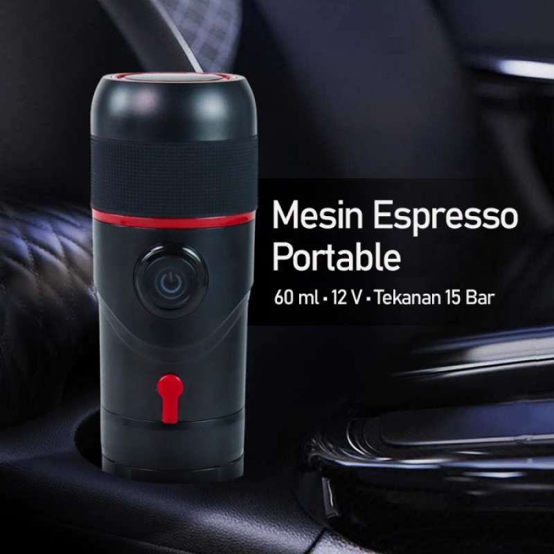 Machine à café portable 3 en 1 - HiBREW - H4A - 80W - 15 bars - 12V | Leroy Merlin