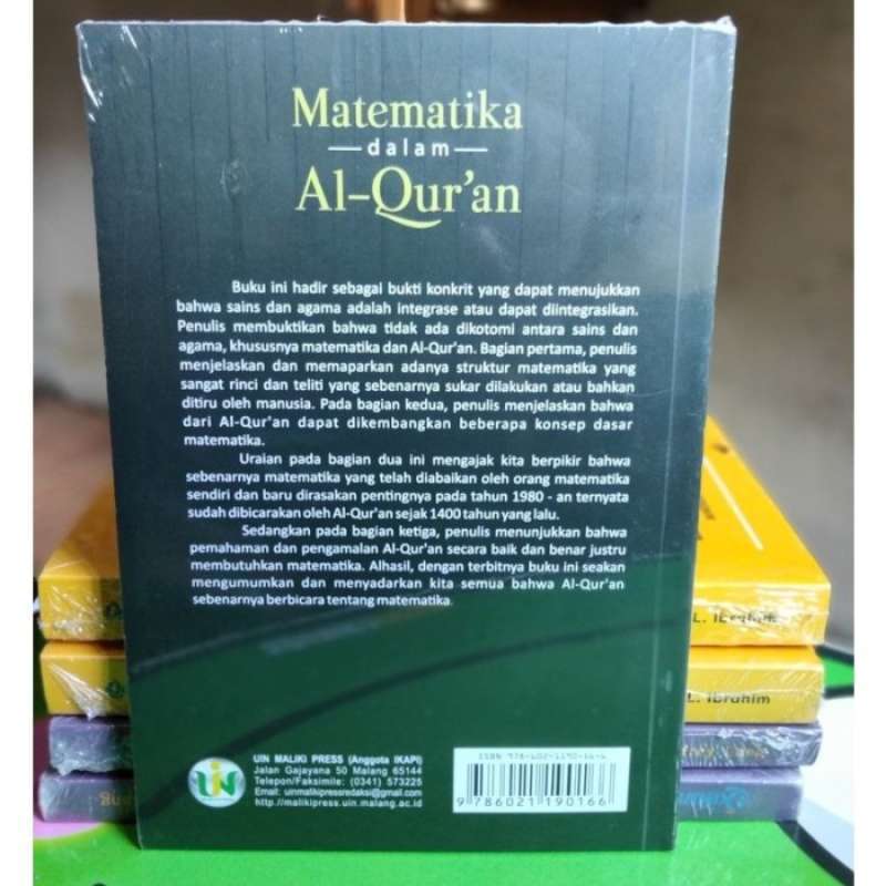 Jual # Matematika Dalam Al-quran - Dr. H. Abdussakir M. Pd # Di Seller ... Materi matematika dalam al quran
