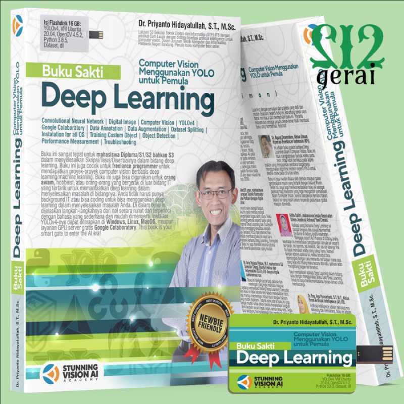 Jual Buku Sakti Deep Learning Computer Vision Menggunakan Yolo Di ...