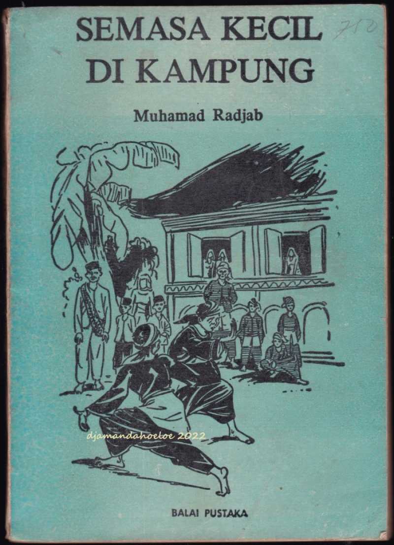 Jual Semasa Kecil Di Kampung Karya Muhammad Radjab Terbitan 1974 Di ...
