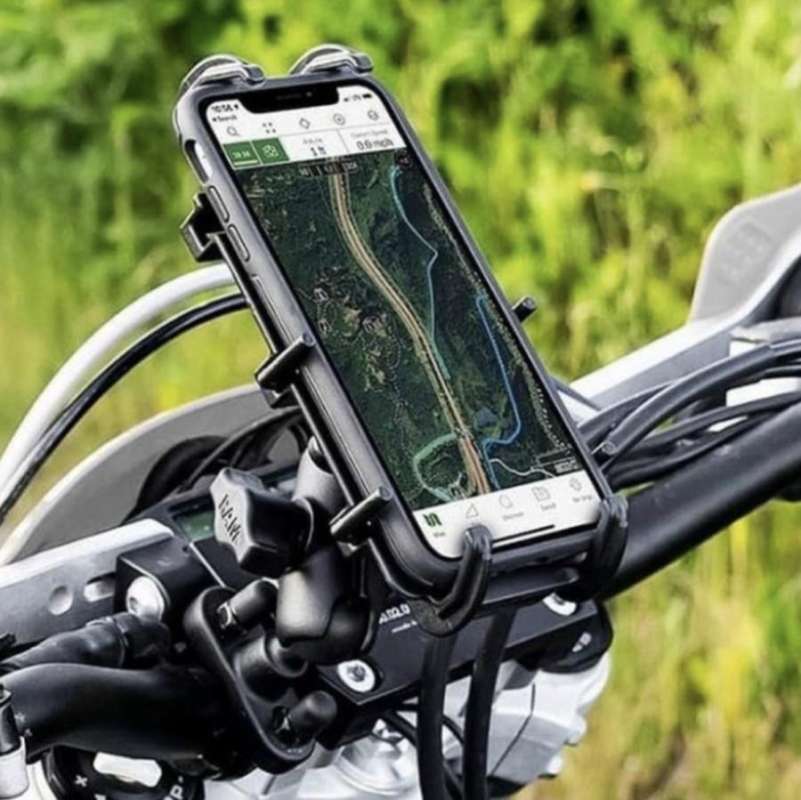 Yoke 20 Nut Cap Mount & Quick Grip XL Holder for Samsung Galaxy S9 Plus (sku 52161)