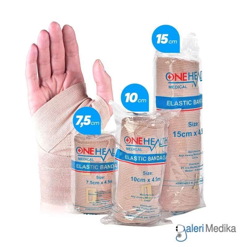 Jual Perban Elastis Onehealth Elastic Bandage - 10 Cm X 4.5 M Di Seller ...