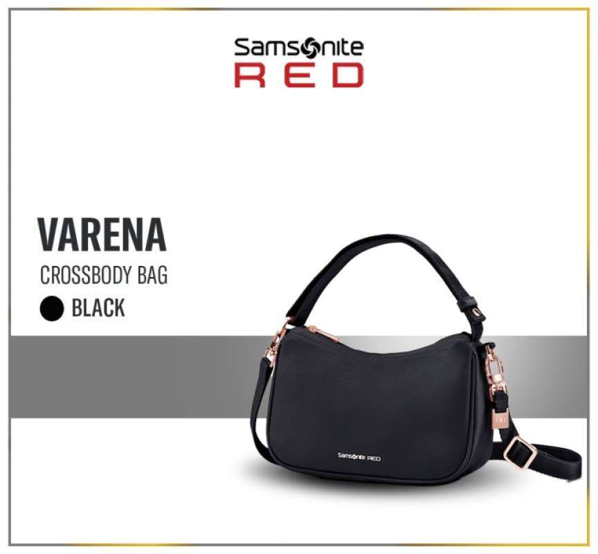 Jual Samsonite Red Label Varena 2way Crossbody Bag Black Di