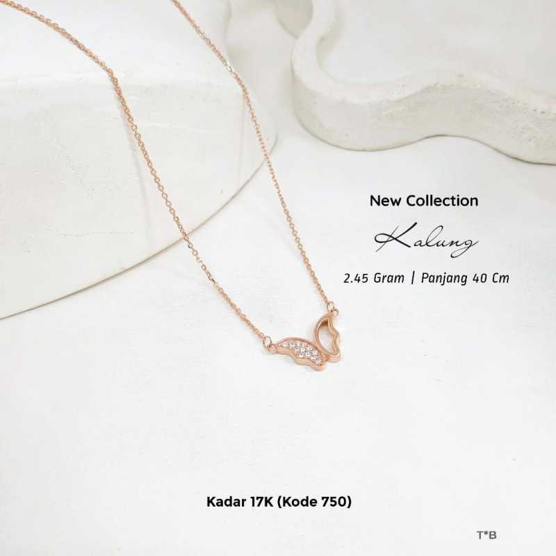 Jual Kalung Wanita Rosegold 17k 2,45 Di Seller Toko Mas