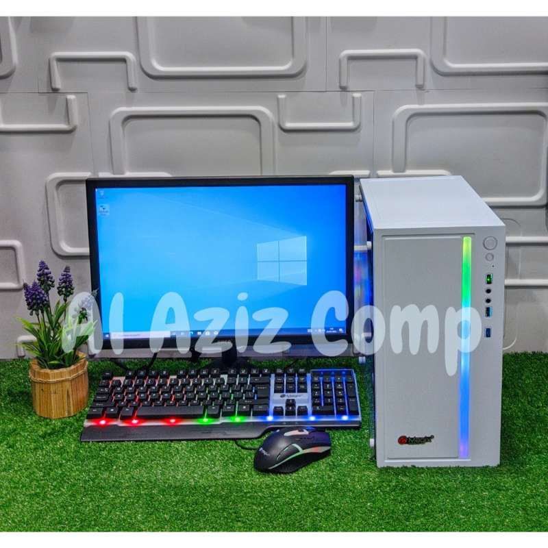 Jual Pc Cpu Murah Rakitan Fullset Intel Core I5 4590 RAM 16gb Ssd 256gb ...