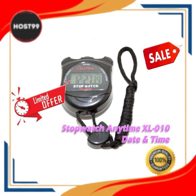 Jual Dh - Stopwatch Anytime Xl-010 Date & Time 0199 Di Seller Host99 ...