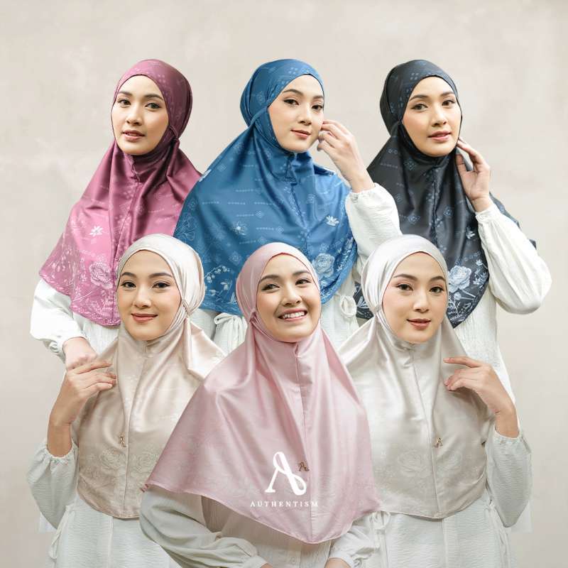 Jual Adrina Khimar Series Authentism Hijab Instant Di Seller Authentism ...