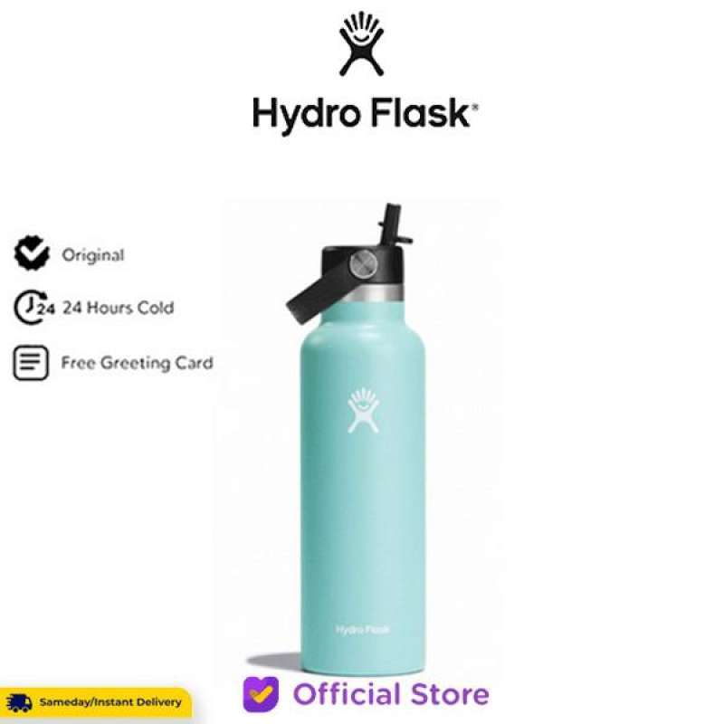 Promo Hydro Flask Standard Mouth Flex Straw 21 Oz 621 Ml