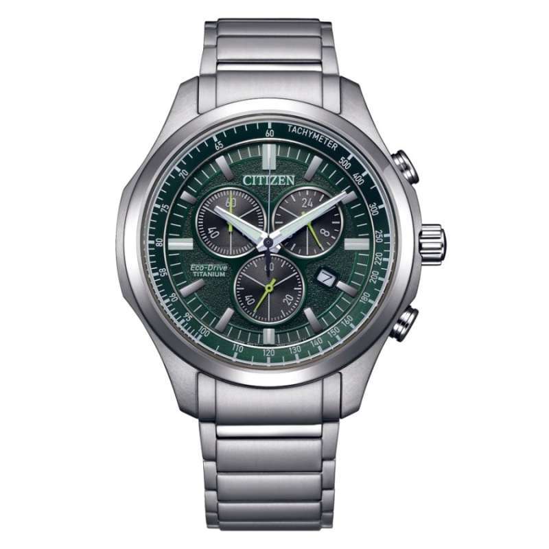 Jam Tangan Citizen Eco Drive Chronograph Chronograph Wr 100