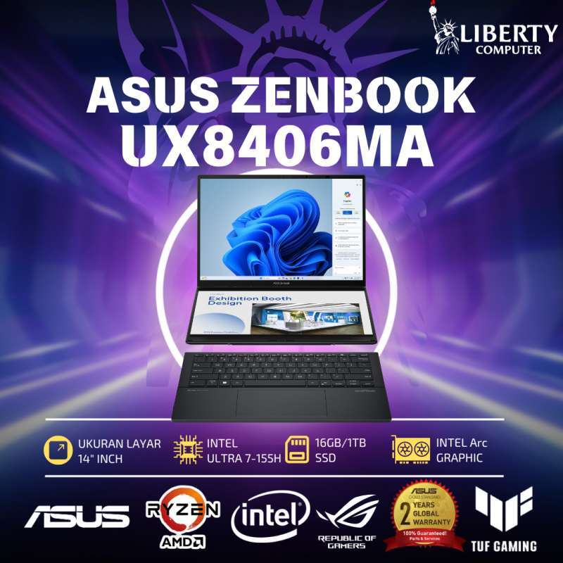 Jual Asus Zenbook Duo Ux8406ma-oleds711 Di Seller Liberty Computer