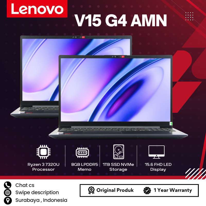 Jual Gaming Laptop Murah Jutaan Lenovo Ideapad V15 G4 Amn Amd
